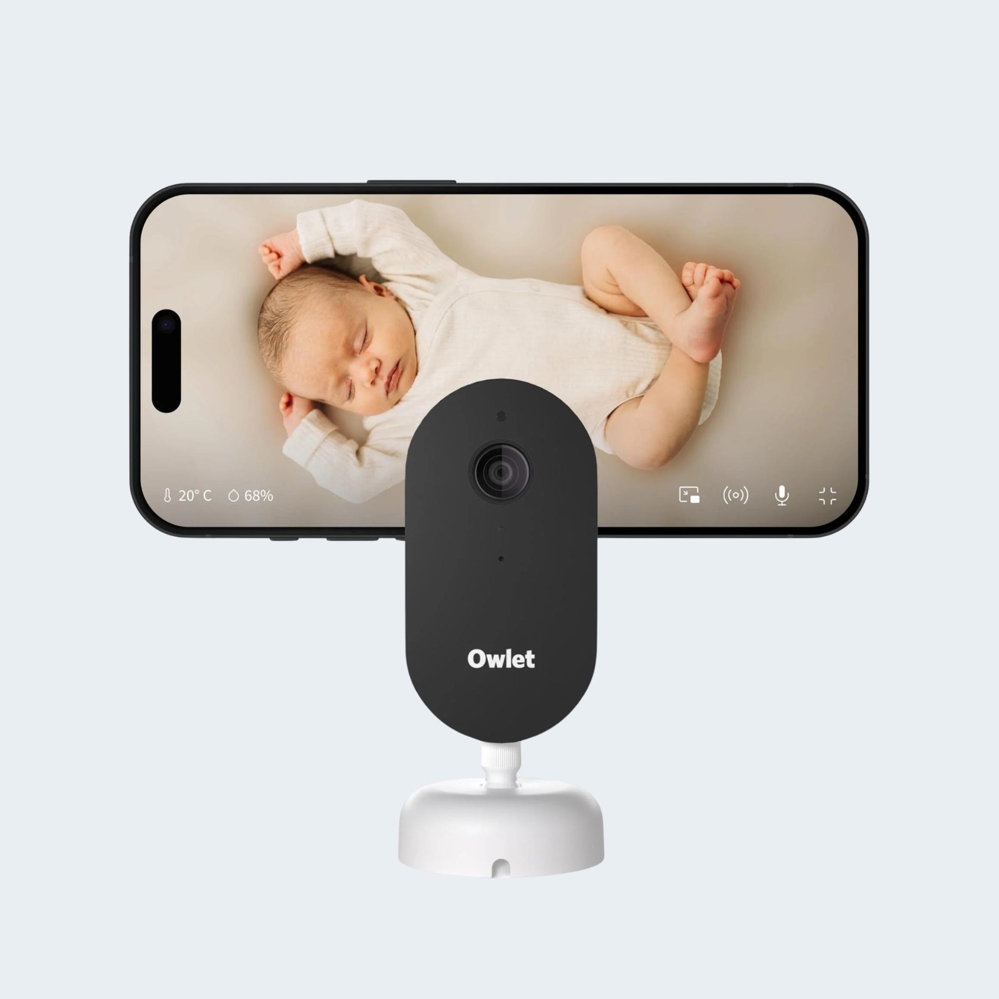 Owlet Dream Sight™ baby monitor with two-way talk and night vision