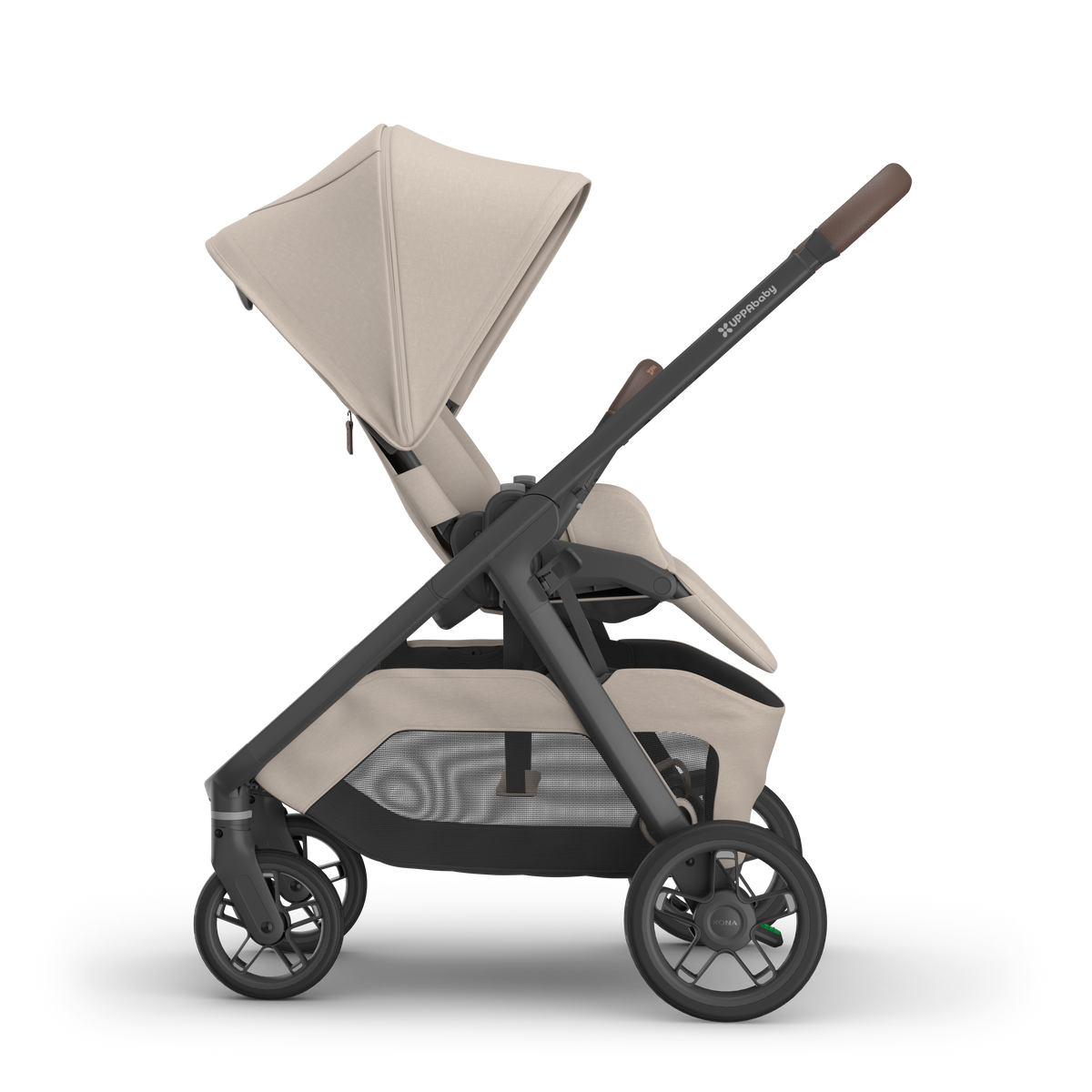 UPPAbaby Kona Ada with the seat reversed to face the parent