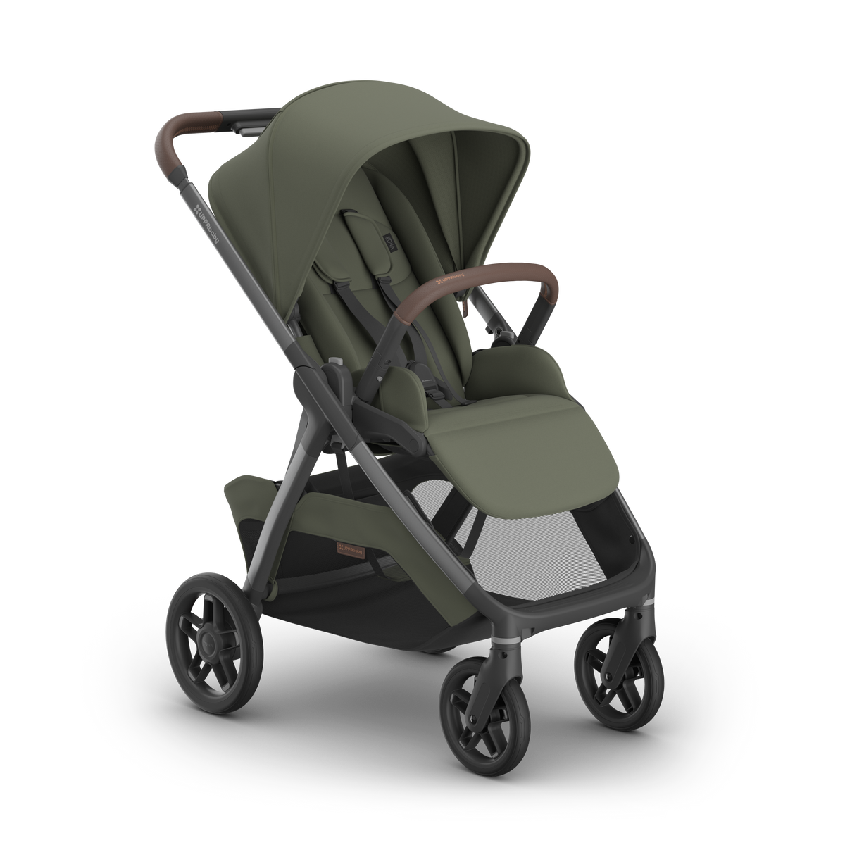 UPPAbaby Kona Evelyn, three-quarter view from the right