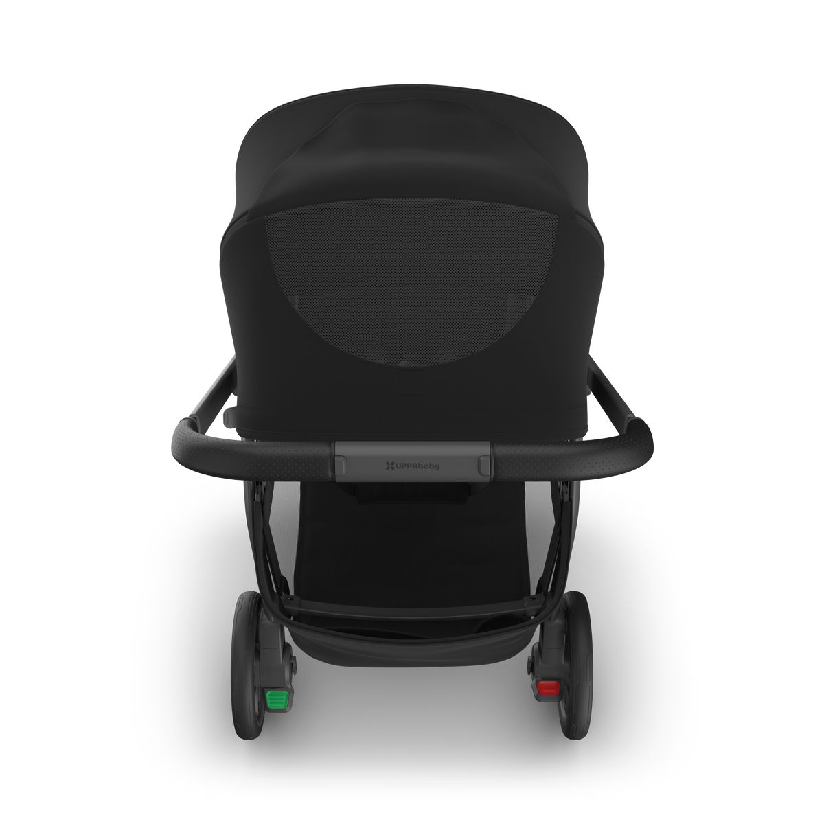 UPPAbaby Kona canopy peek-a-boo window from above