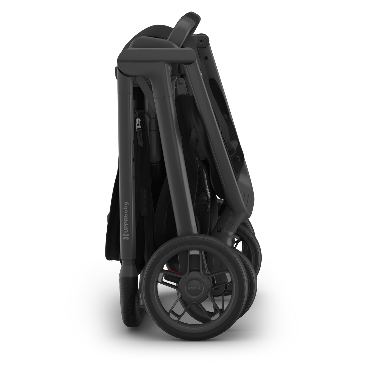 UPPAbaby Kona folded, side view