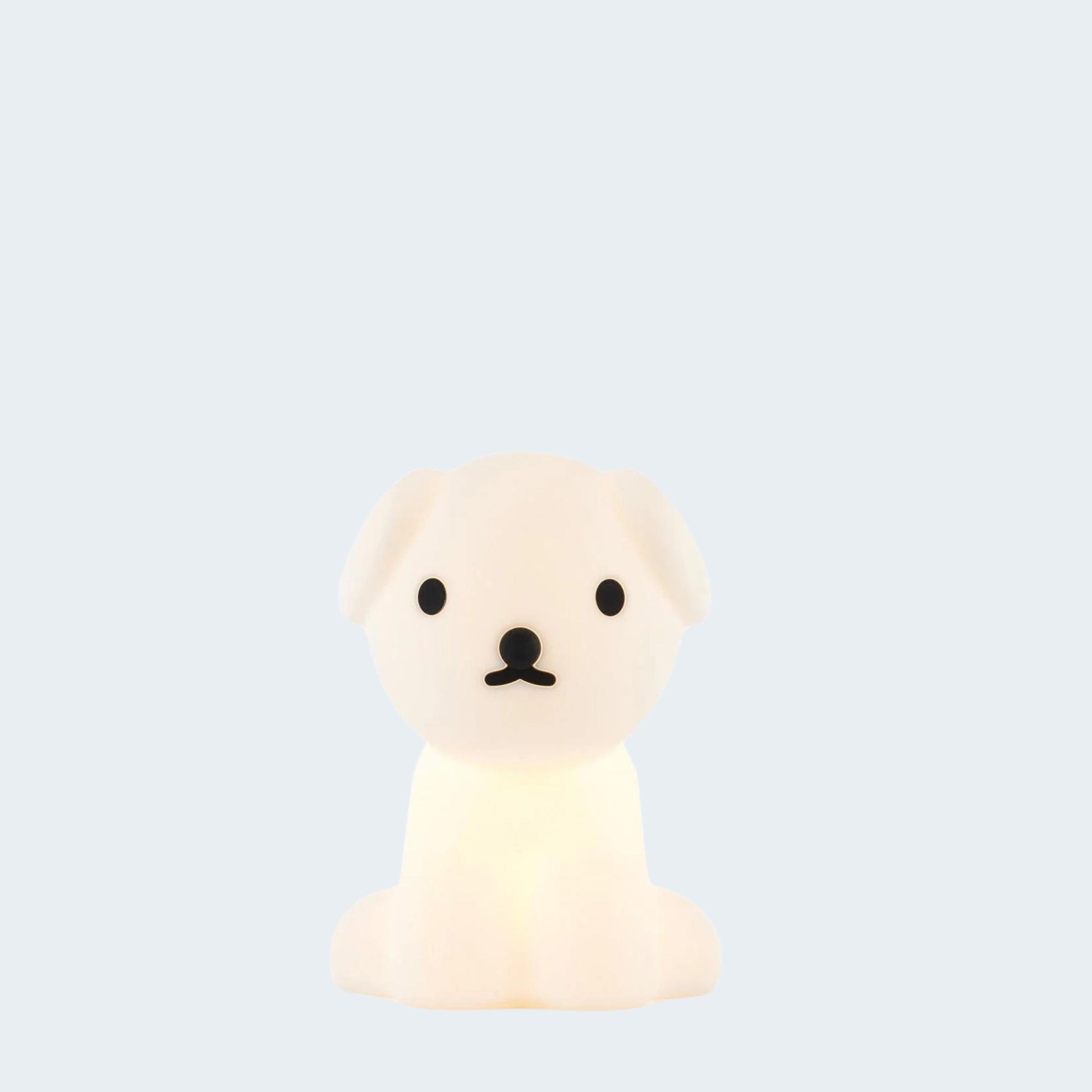 Mr Maria Snuffy First Light — soft silicone body, 30cm tall, angled view