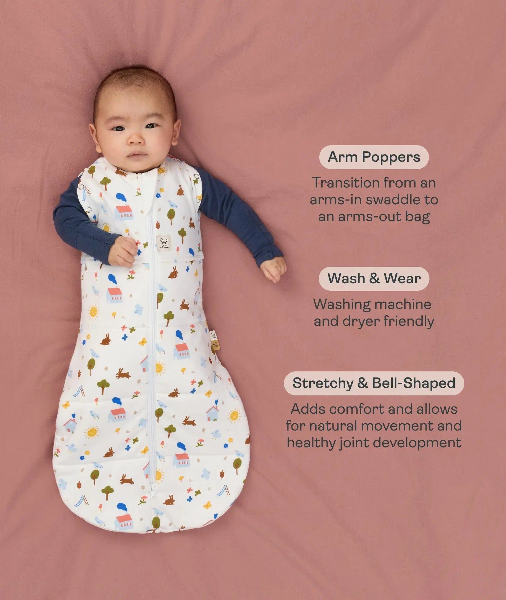 Cocoon Swaddle Bag 2.5 TOG Daydream