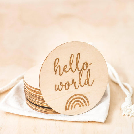 Kiin Baby Baby Milestone Wooden Discs