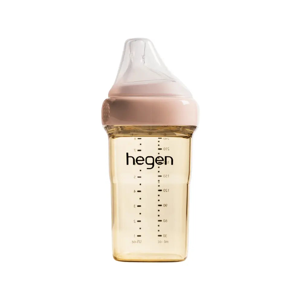 Hegen PCTO™ 240ml Feeding Bottle PPSU with Medium Flow Teat