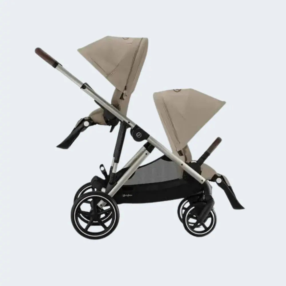 cybex gazelle s 2 double stroller bundle Cybex Gazelle S Stroller + Second Seat Double Pram