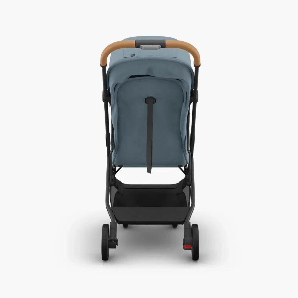 UPPAbaby Minu V3 Stroller - Dillan (Blue/Carbon/ Sand Leather)  
