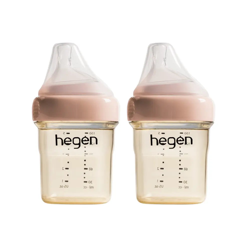 Hegen PCTO™ 150ml Feeding Bottle PPSU, 2-Pack with 2 x Slow Flow Teat