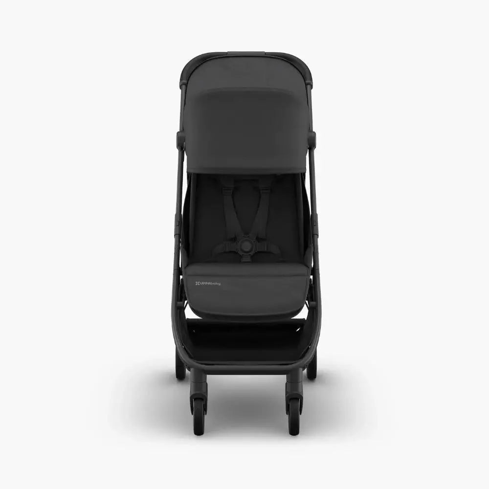 UPPAbaby Minu V3 Stroller - Jake (Charcoal/Carbon/ Black leather)  
