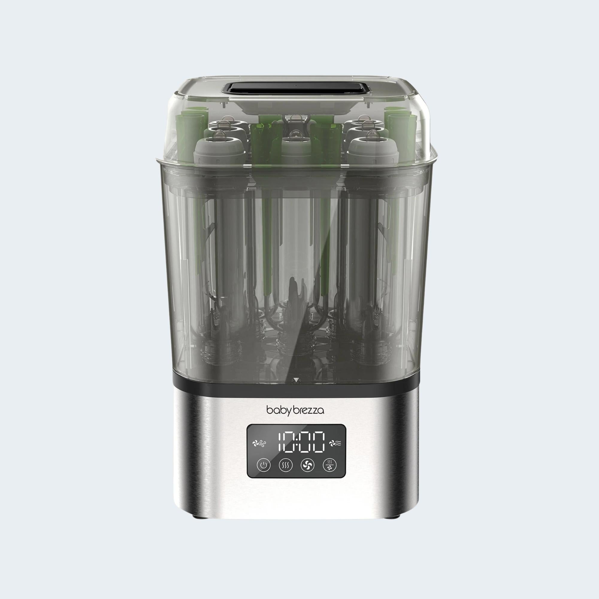 Baby Brezza SuperQuick™ Baby Bottle Steriliser and Dryer - Sterilises & Dries