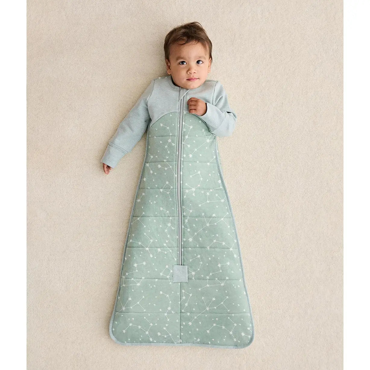 Sleep Bag Long Sleeve 2.5 TOG Cotton Olive Stellar