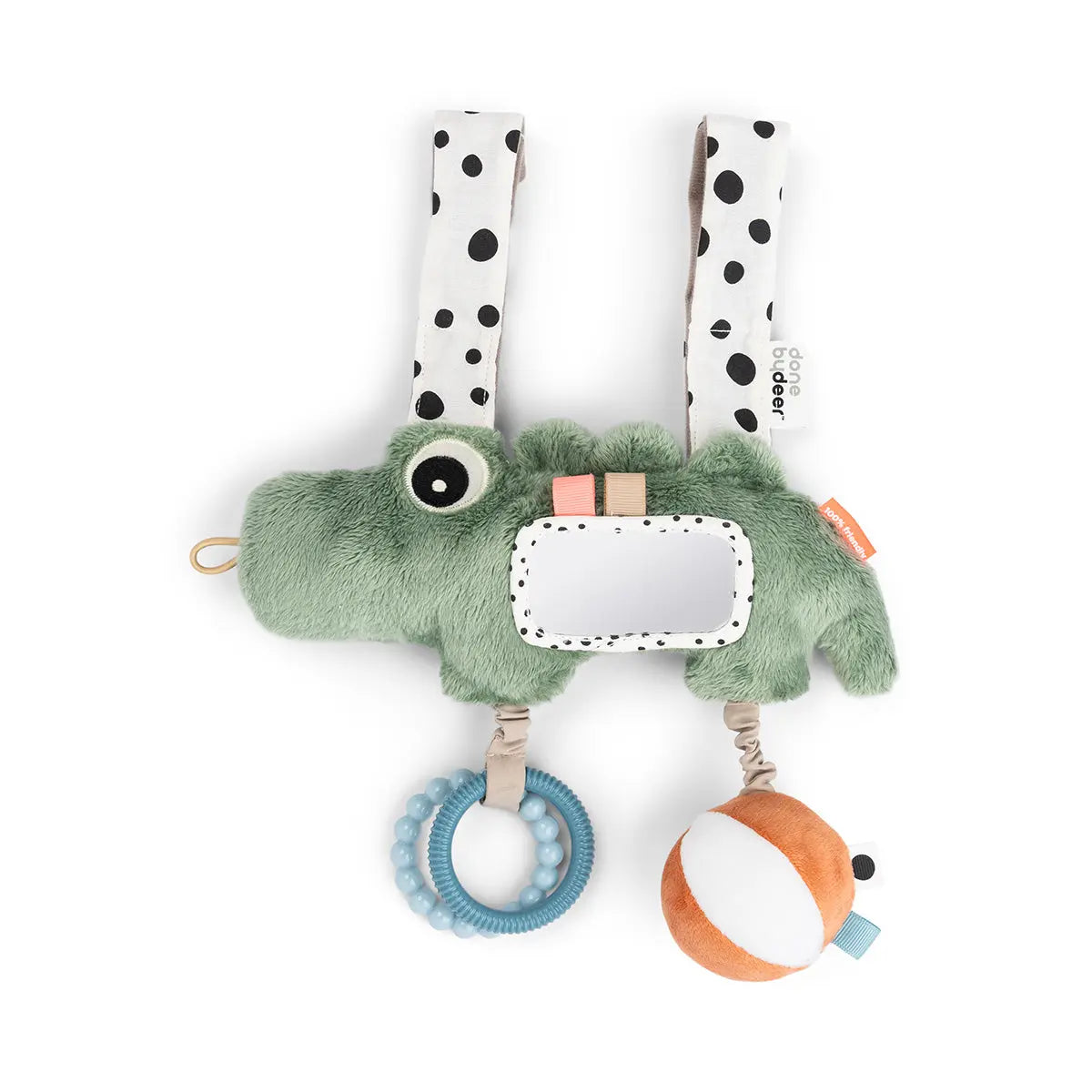 Done by Deer Hanging Activity Toy Green