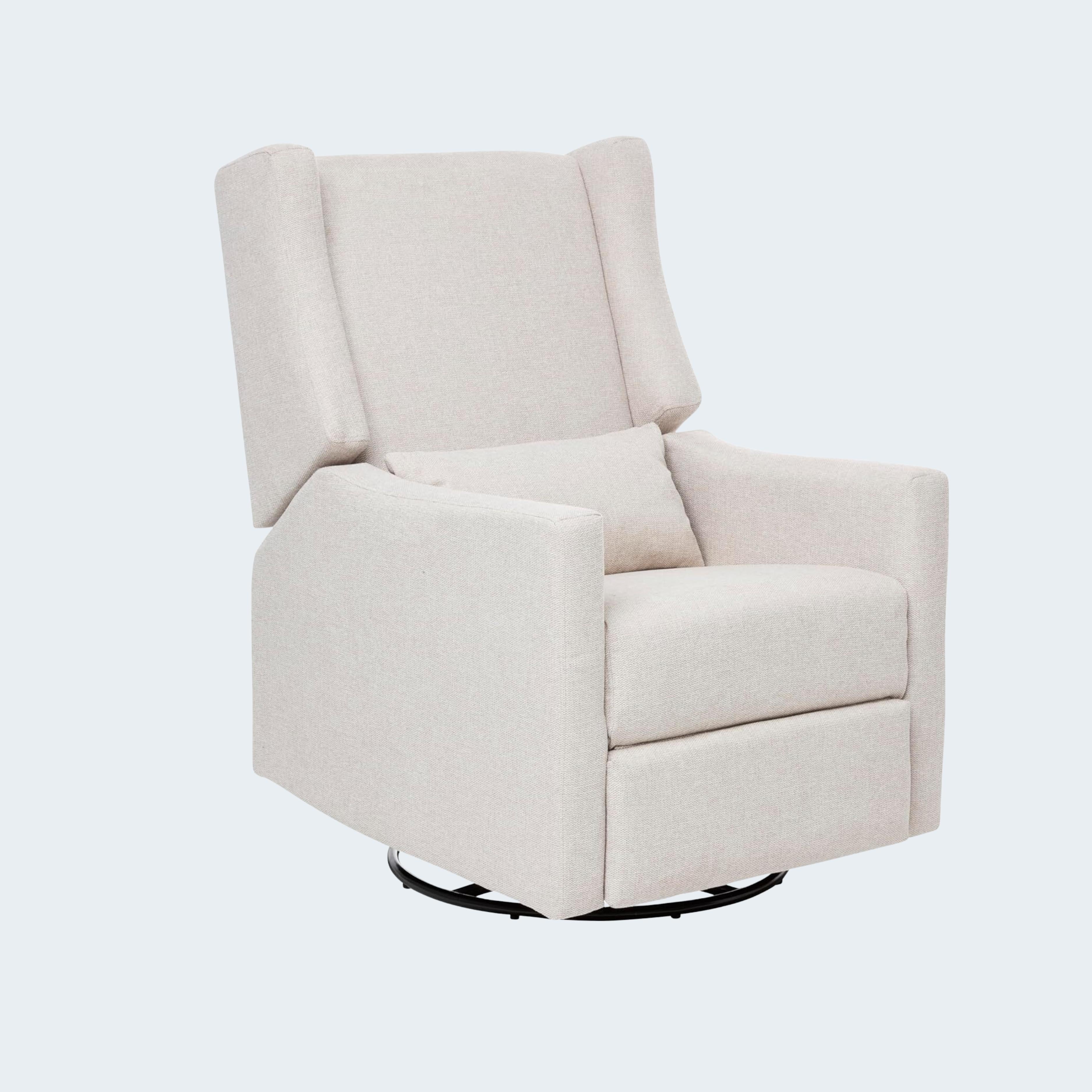 Almitas Ellis Electric Reclining Glider Chair - French Beige