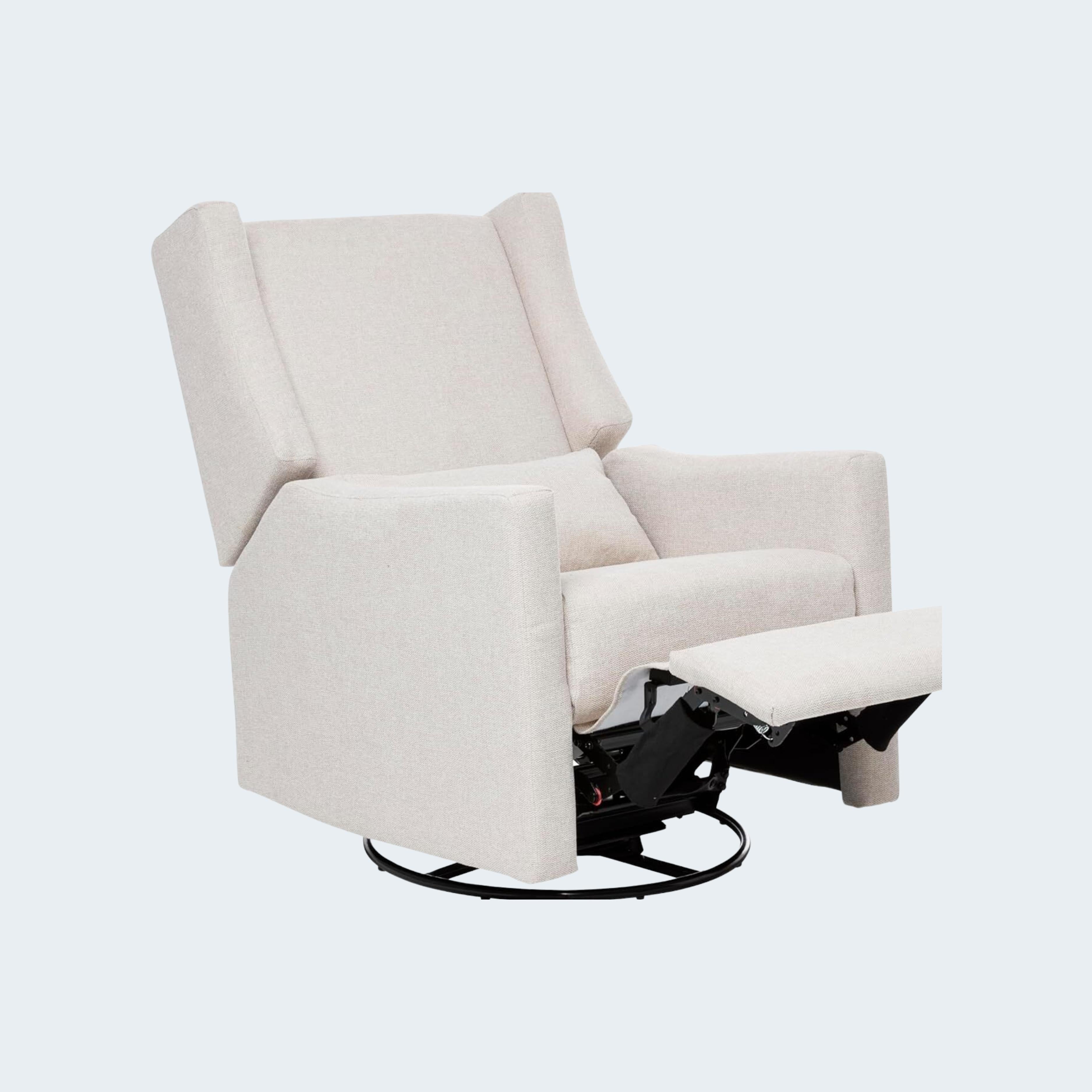 Almitas Ellis Electric Reclining Glider Chair - French Beige