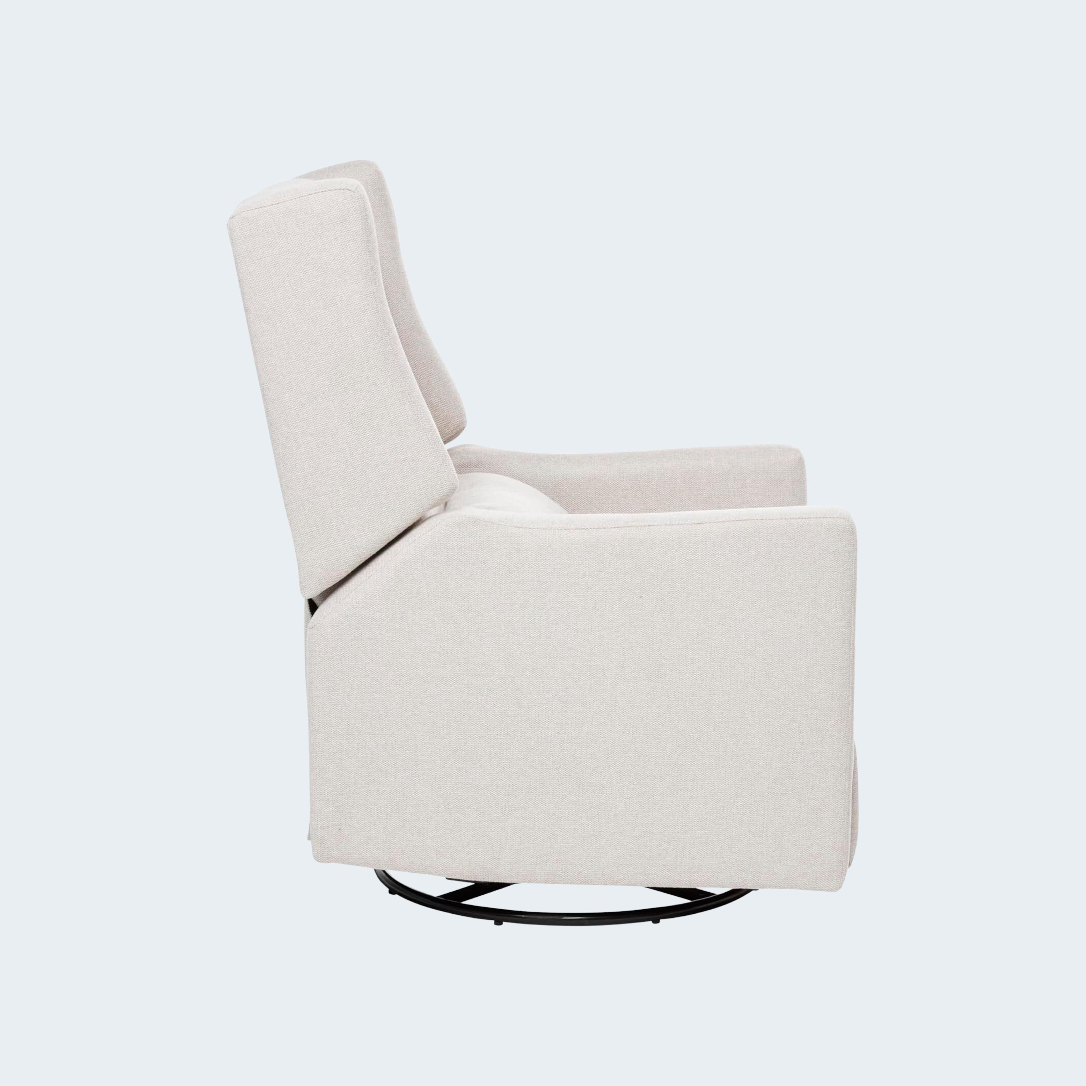 Almitas Ellis Electric Reclining Glider Chair - French Beige