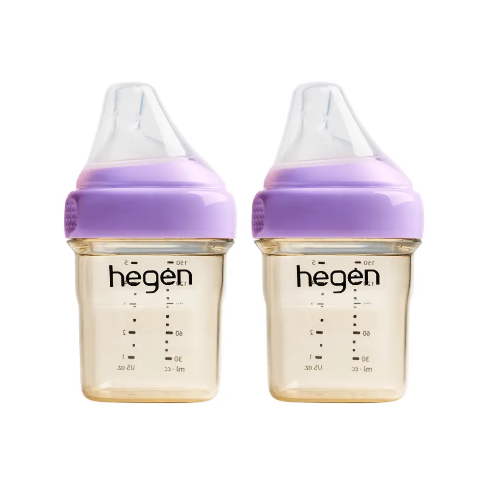 Hegen PCTO™ 150ml Feeding Bottle PPSU, 2-Pack with 2 x Slow Flow Teat