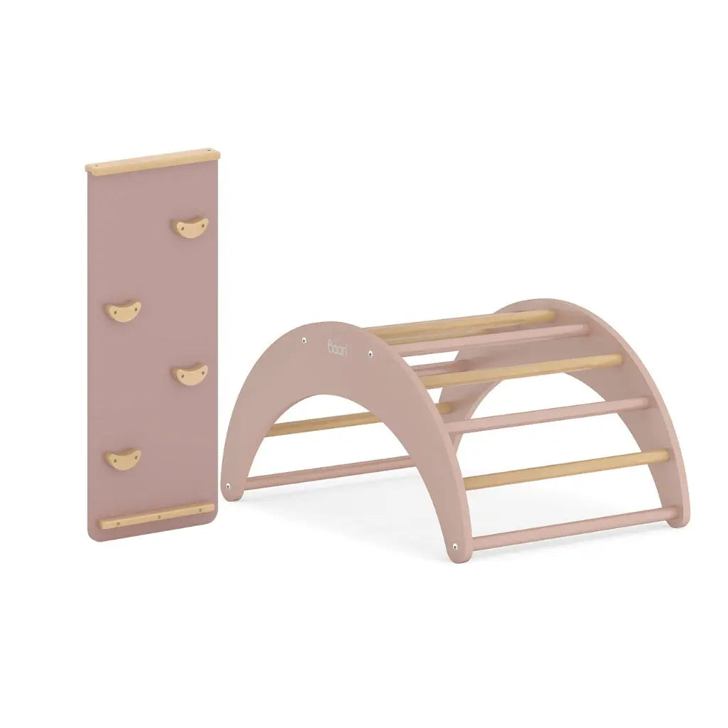 Boori Tidy Climbing Arch + Ramp 2 Piece Set - Cherry and Almond  