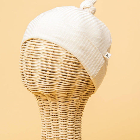 Kiin Baby Bamboo Stretch Beanie - Oat