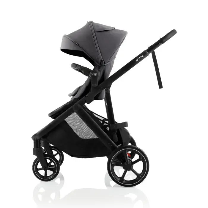 britax stroller 2018 Britax Aptana Double Stroller - Mineral Grey