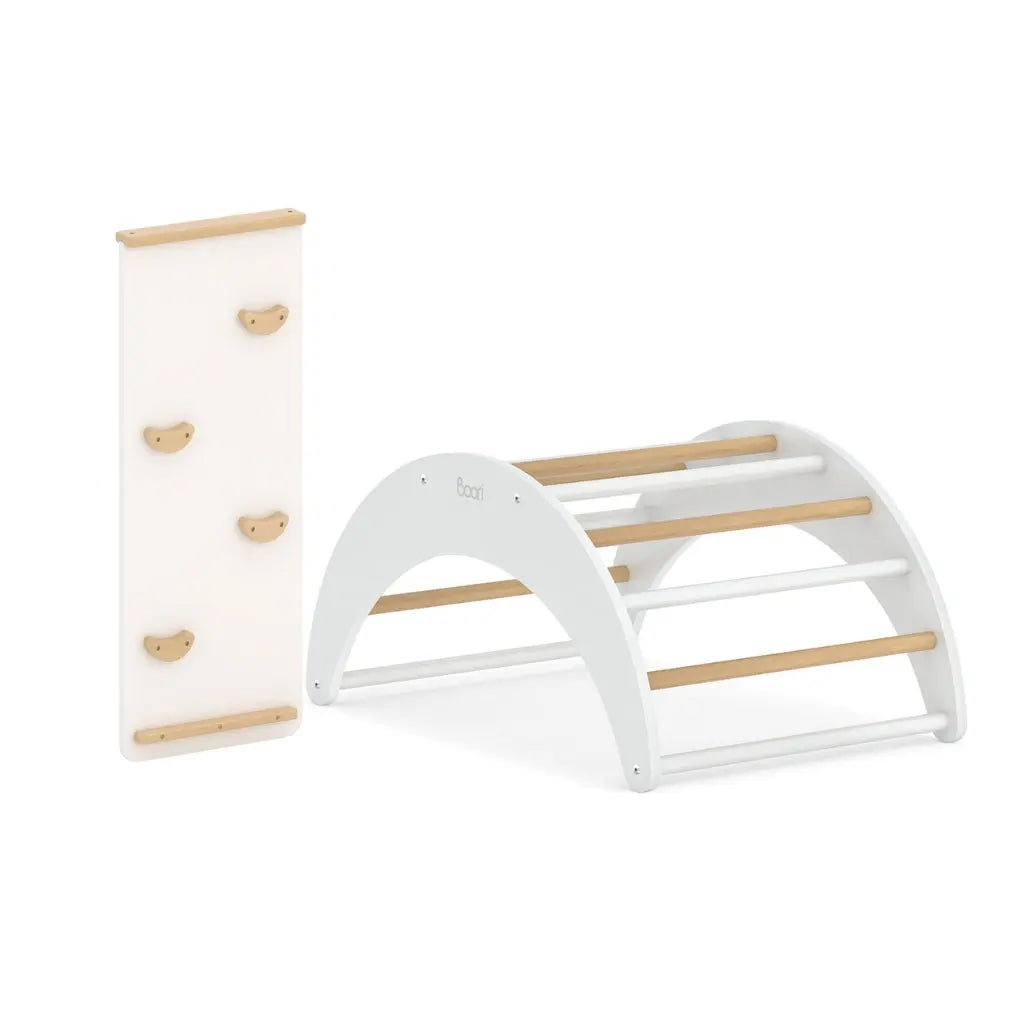 Boori Tidy Climbing Arch + Ramp 2 Piece Set - Barley and Almond  