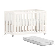 Boori Turin Compact Cot + Mattress  