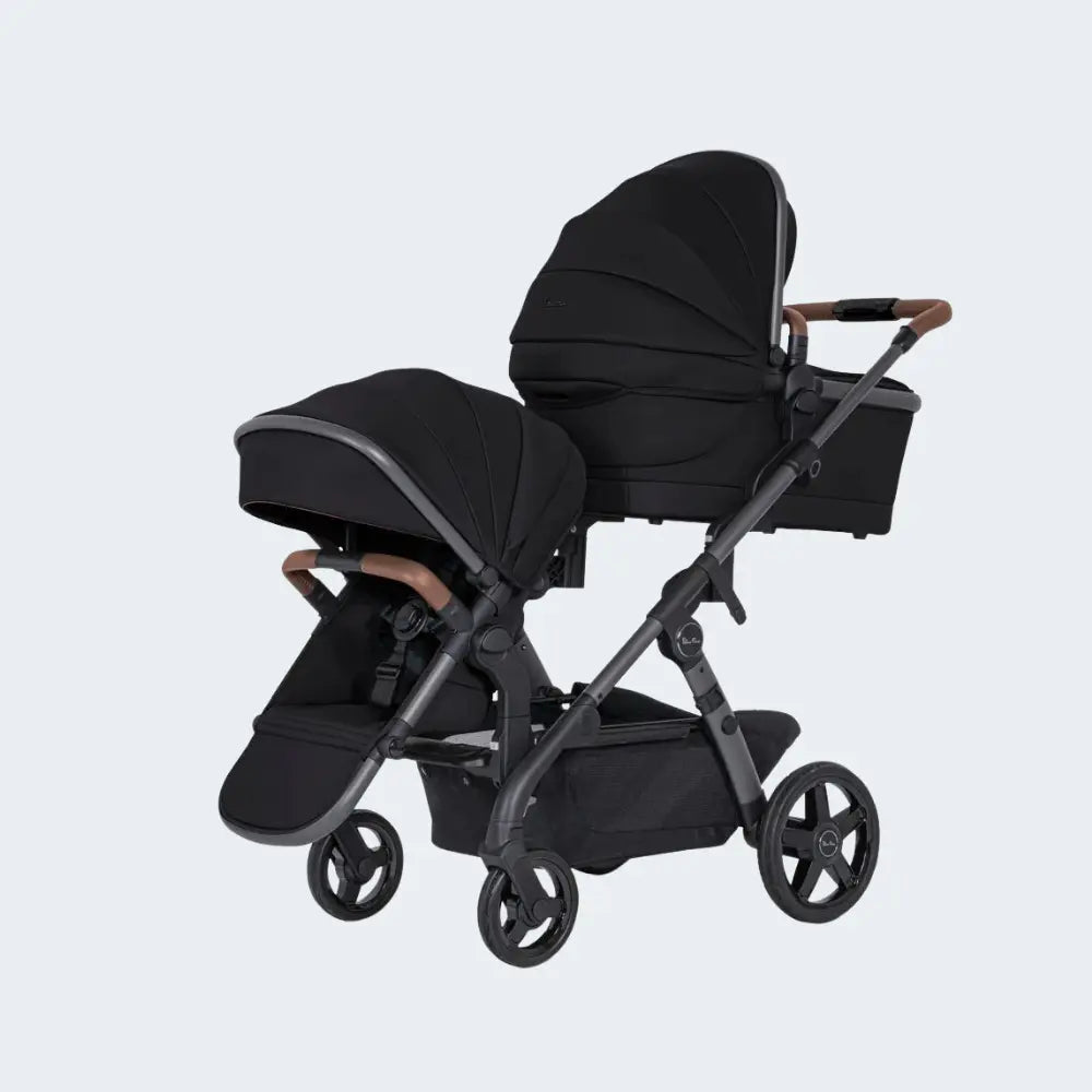 Silver Cross Wave 3 Licorice Twin Bundle  