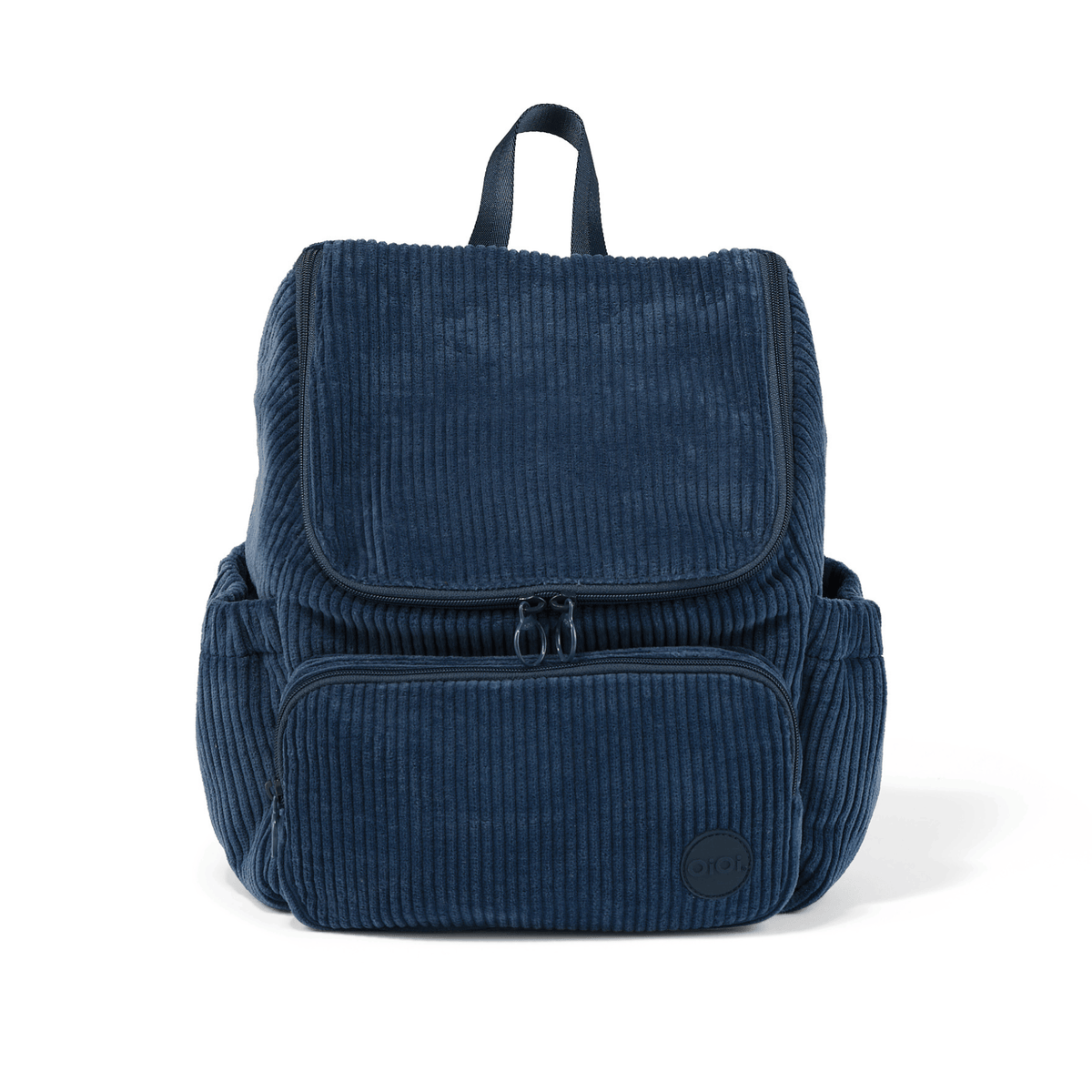 OiOi Signature Kids Backpack in Ocean Blue corduroy