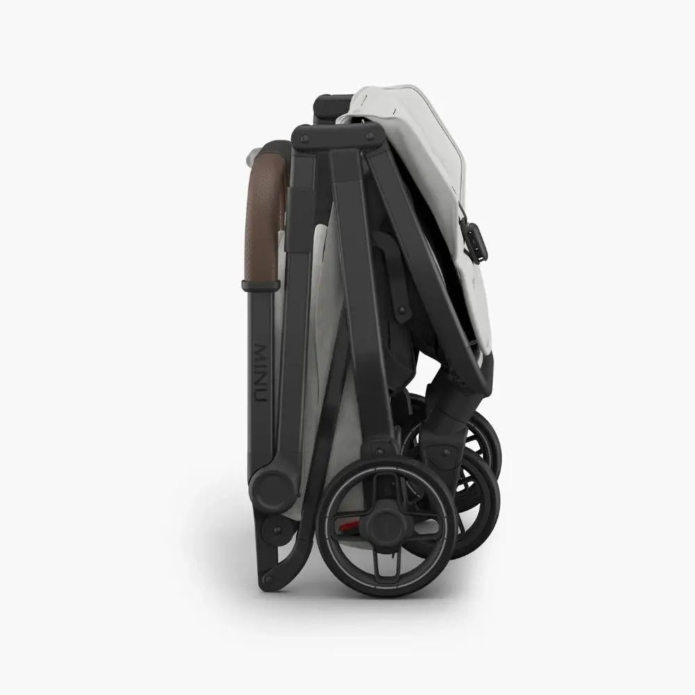 UPPAbaby Minu V3 Stroller - Savannah (Pearl Grey/Carbon)  