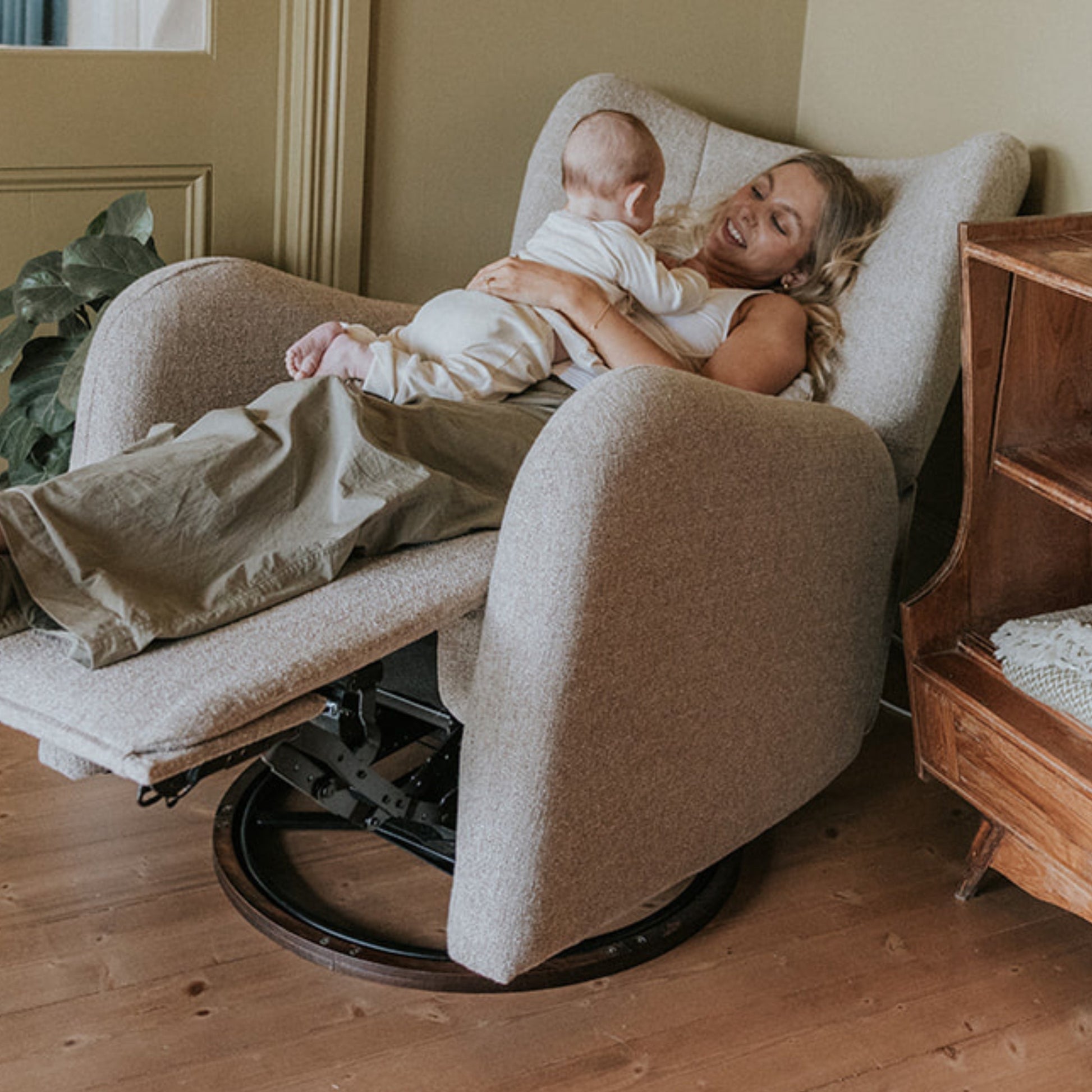 Nursery Chair Decorative Base Ring - Walnut