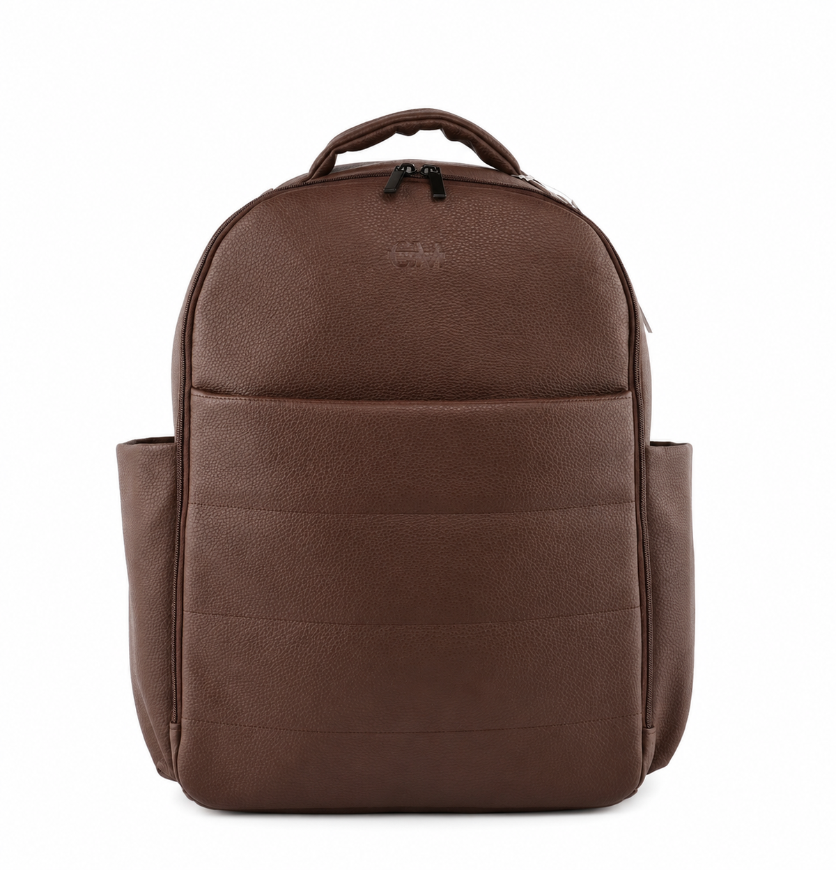 Coco Mae The Sienna quilted nappy bag backpack in Coco Brown