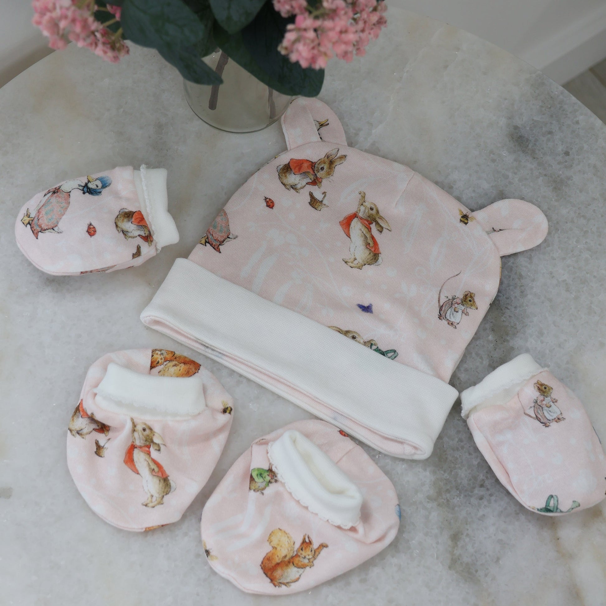 Flopsy Mopsy & Cottontail 3pcs Layette Set