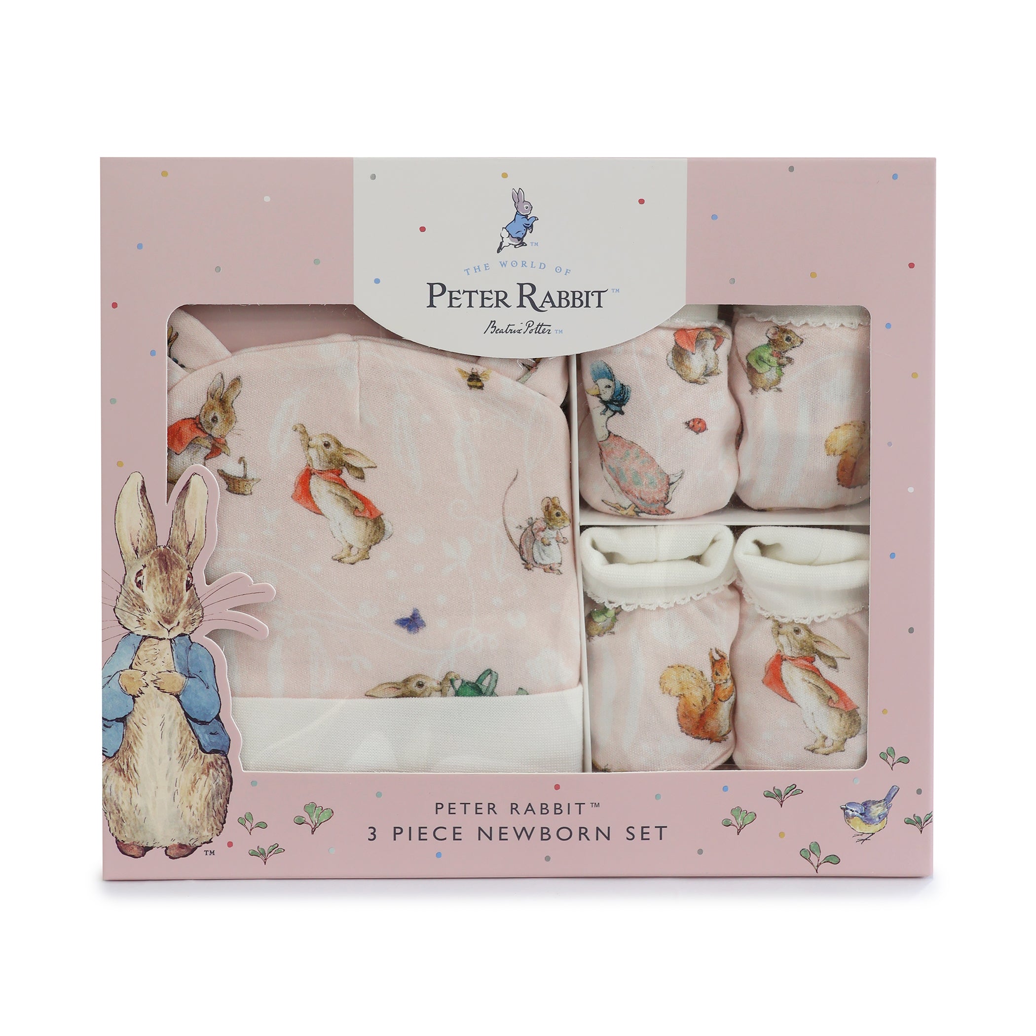 Flopsy Mopsy & Cottontail 3pcs Layette Set