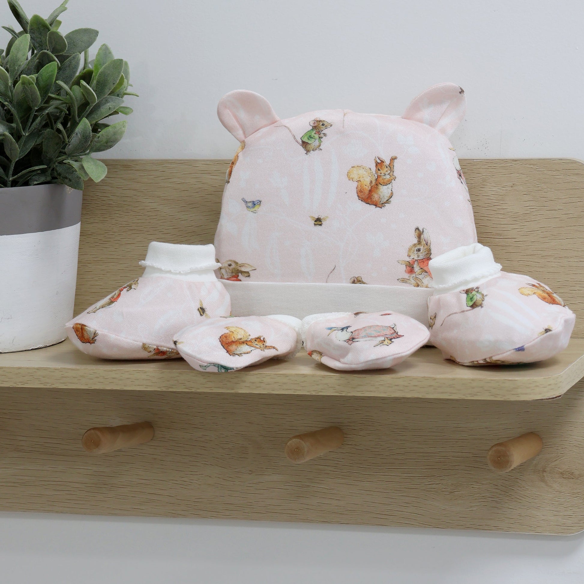 Flopsy Mopsy & Cottontail 3pcs Layette Set