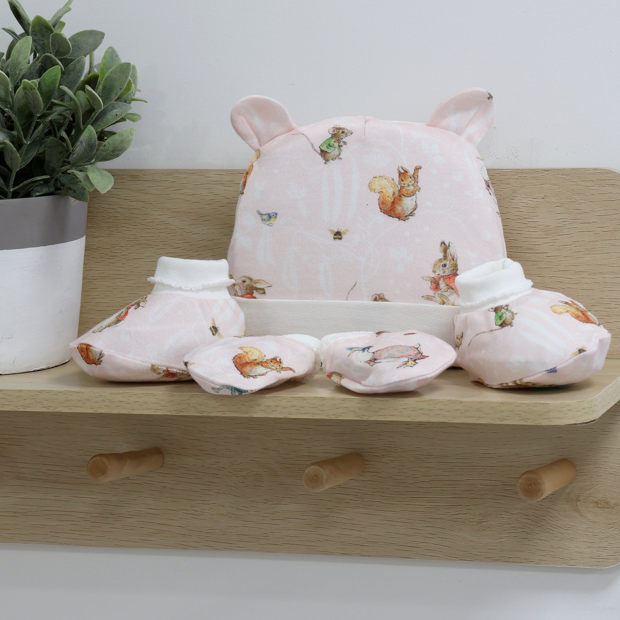 Flopsy Mopsy & Cottontail 3pcs Layette Set