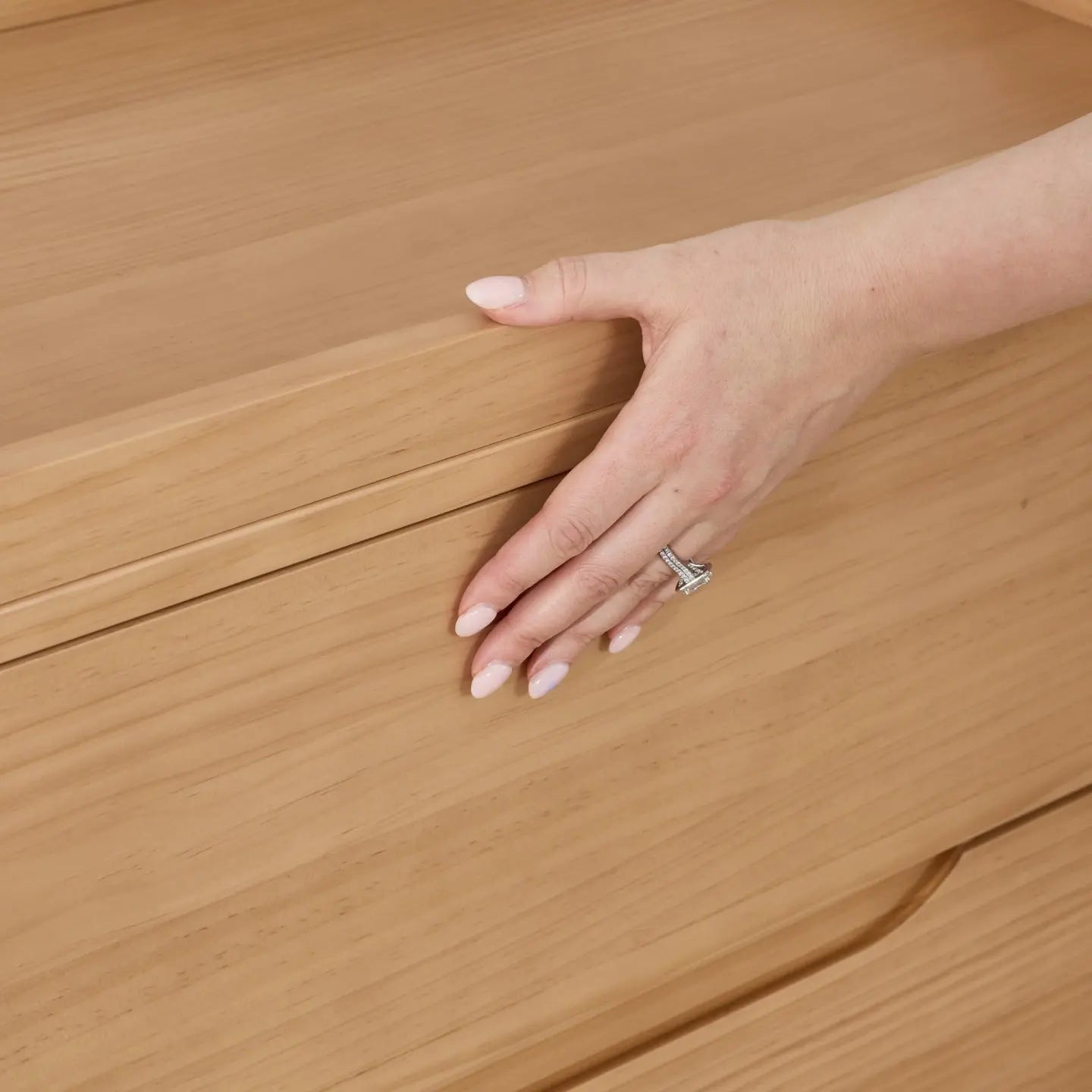 Theo Sustainable Timber Chest & Changer in Natural