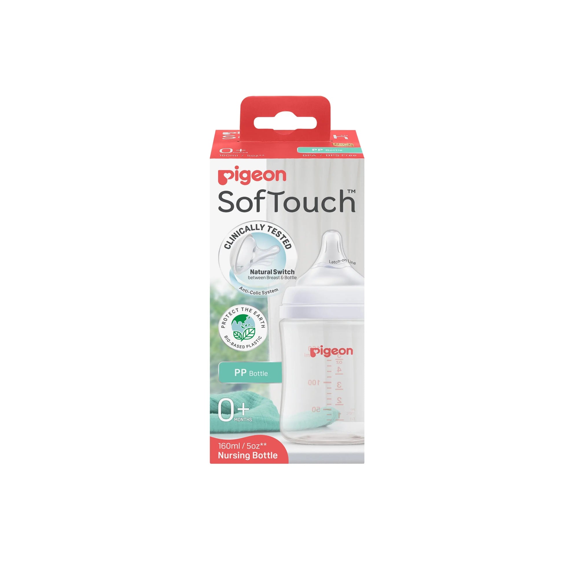 SOFTOUCH BPP BOTTLE PP 160ML
