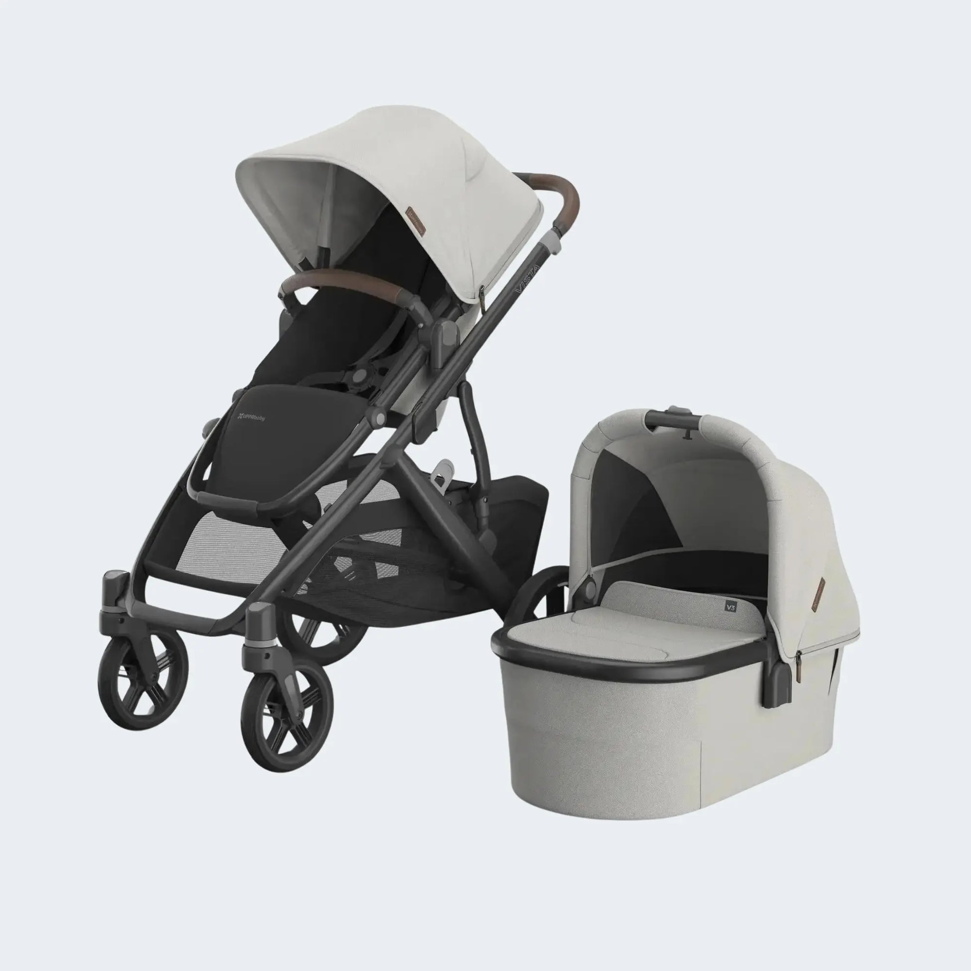 Uppababy Vista V3 Pram With Bassinet  