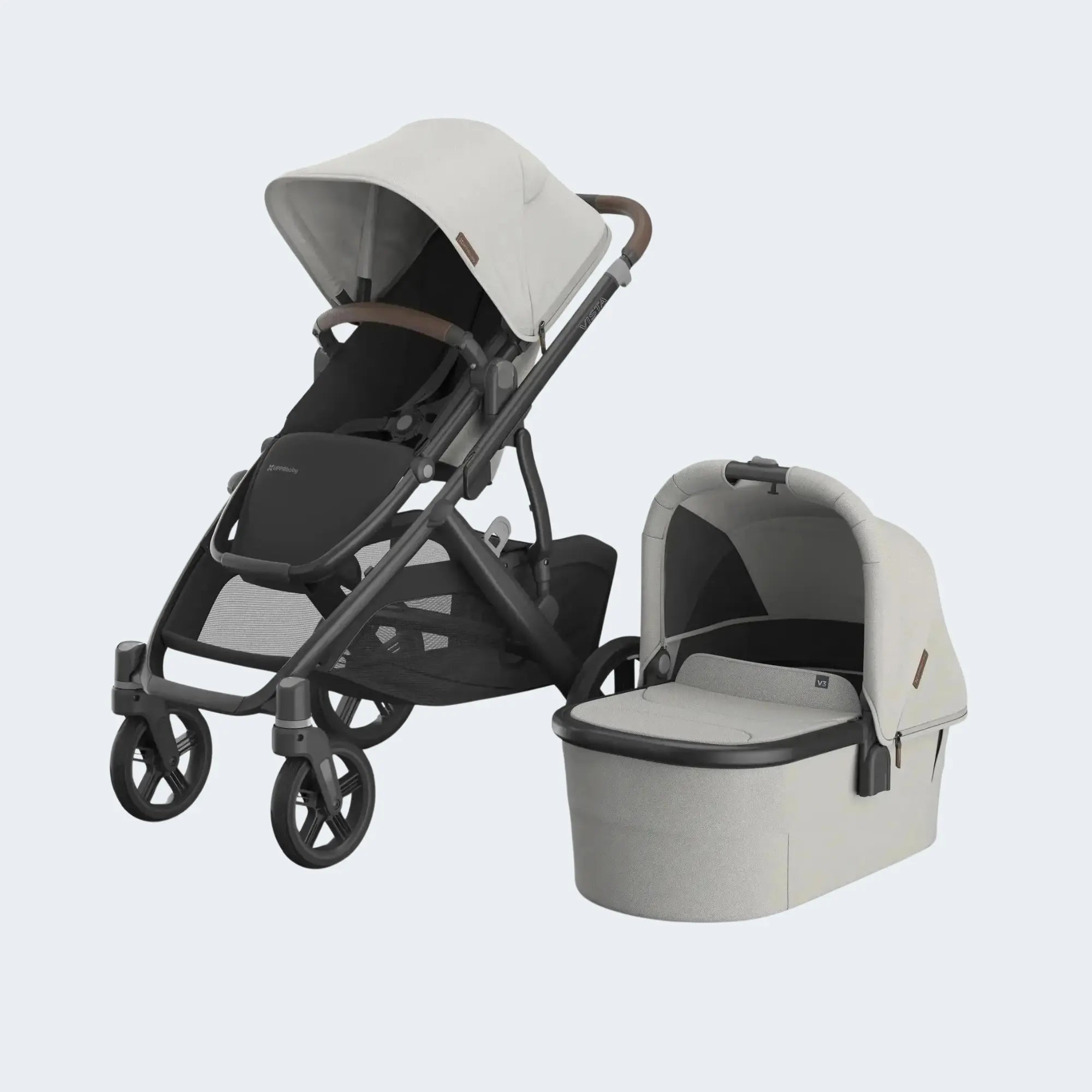 Uppababy Vista V3 Pram With Bassinet  