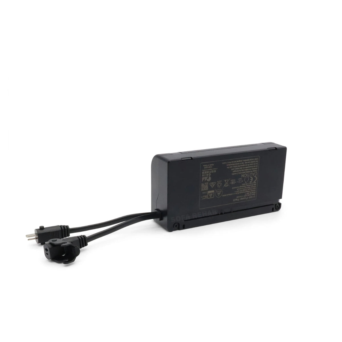 Babyrest Nursery Chair Battery Pack showing the battery status indicator