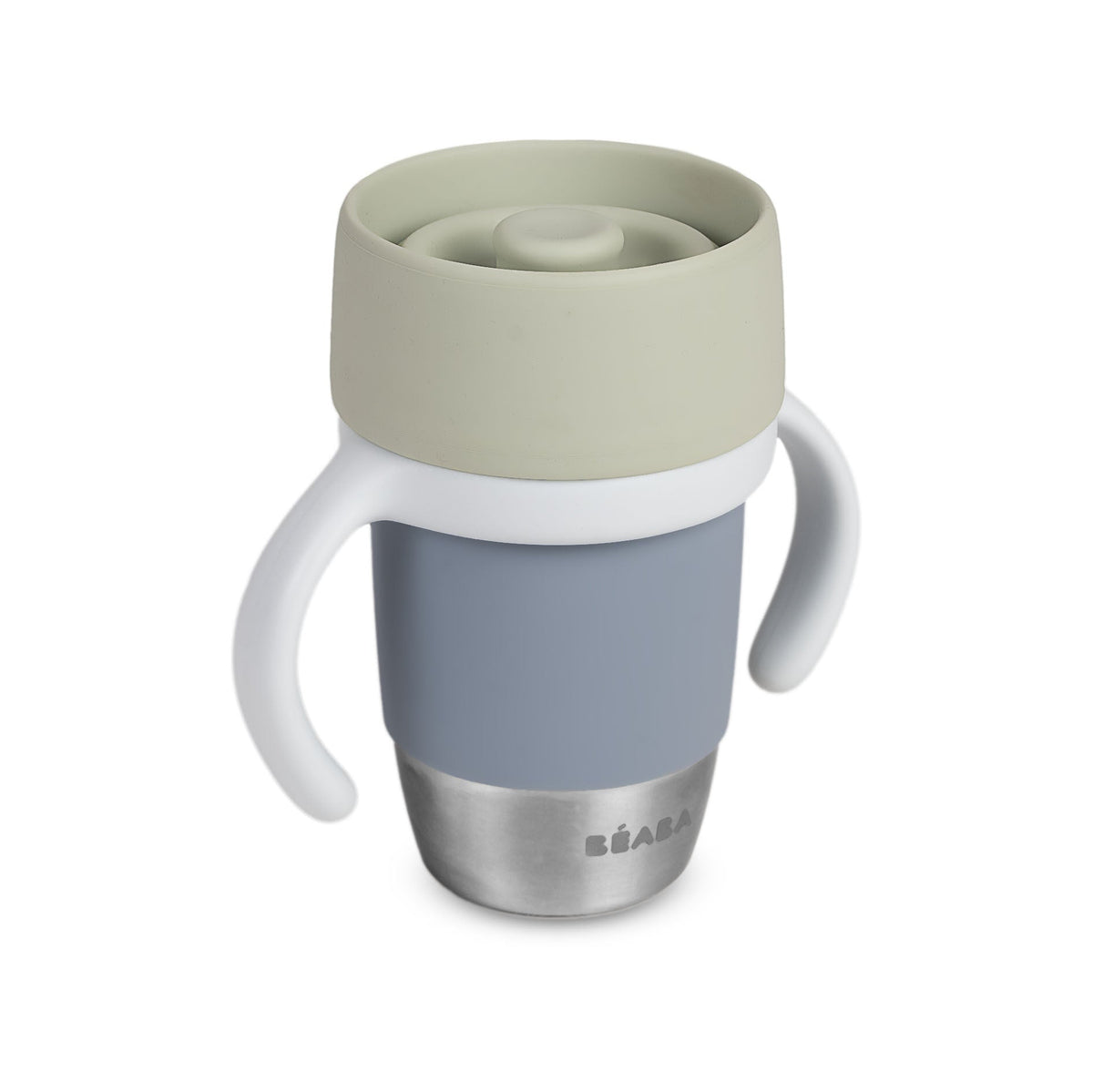 Beaba Click & Drink 360 sippy cup with easy-grip handles