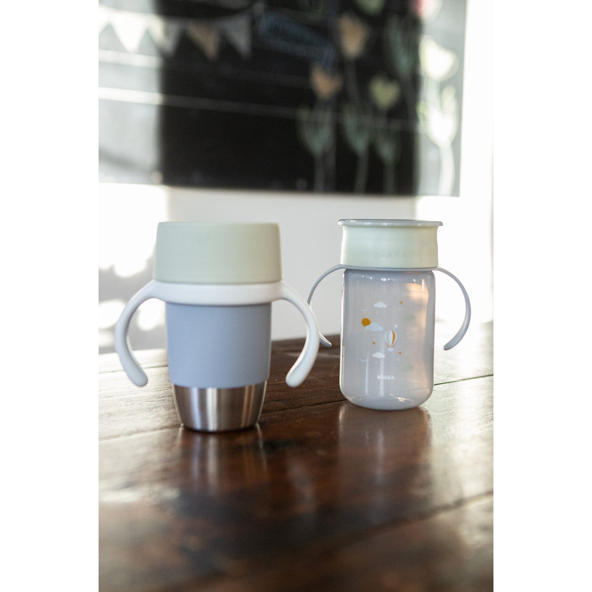 Beaba Click & Drink 360 cup components