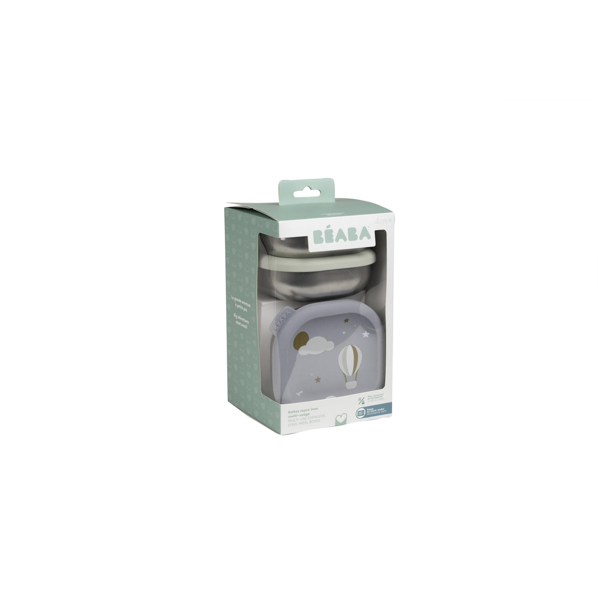 Beaba meal box microwave-safe stainless steel