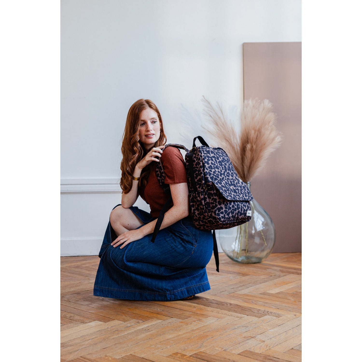 Beaba Tokyo Nappy Backpack - Leopard