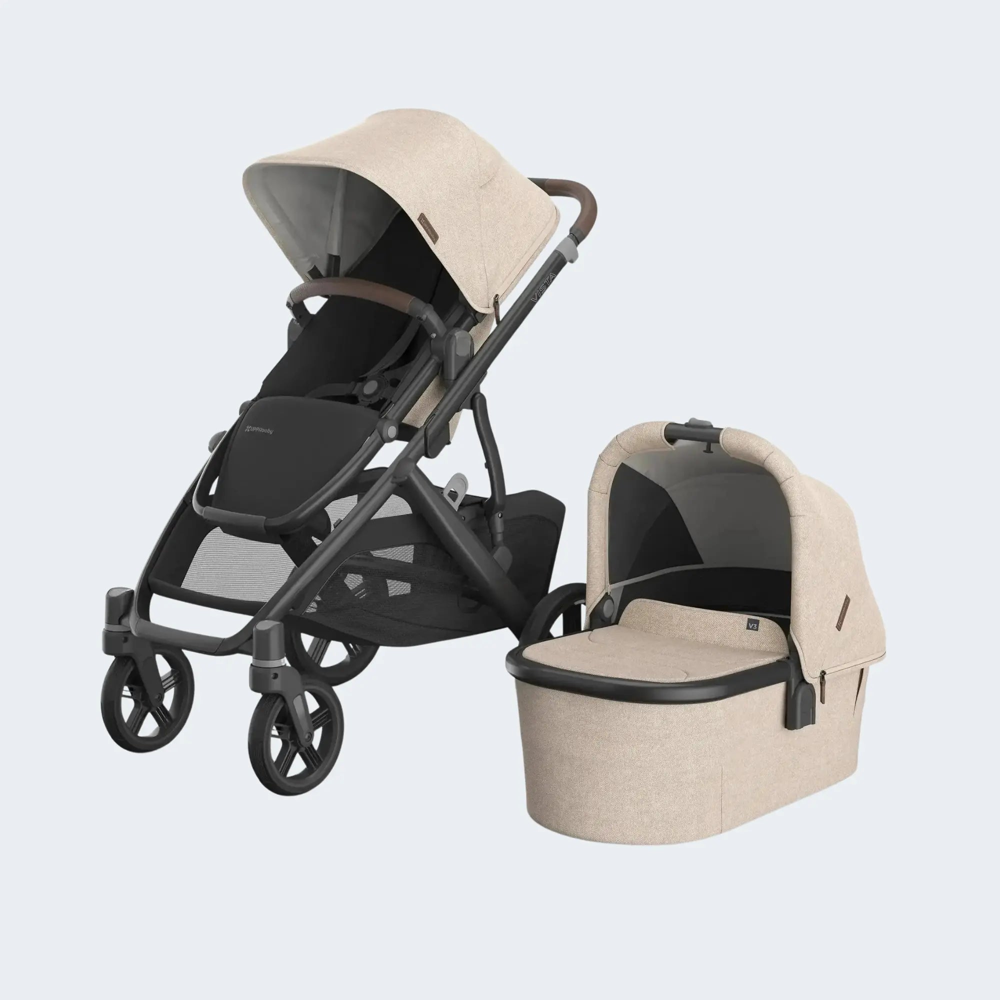 Uppababy Vista V3 Pram With Bassinet  