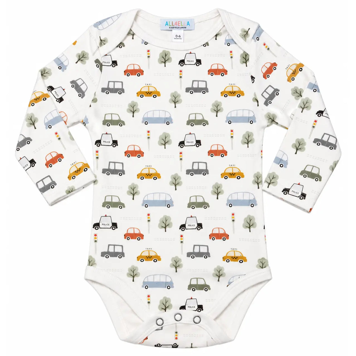 City Patrol organic cotton bodysuit