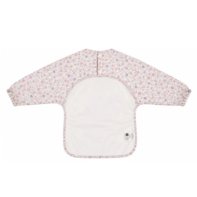Blossom long sleeve bib back with snap closure