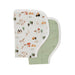 All4ELLA Organic Burp Cloth 2pk - Country Farm
