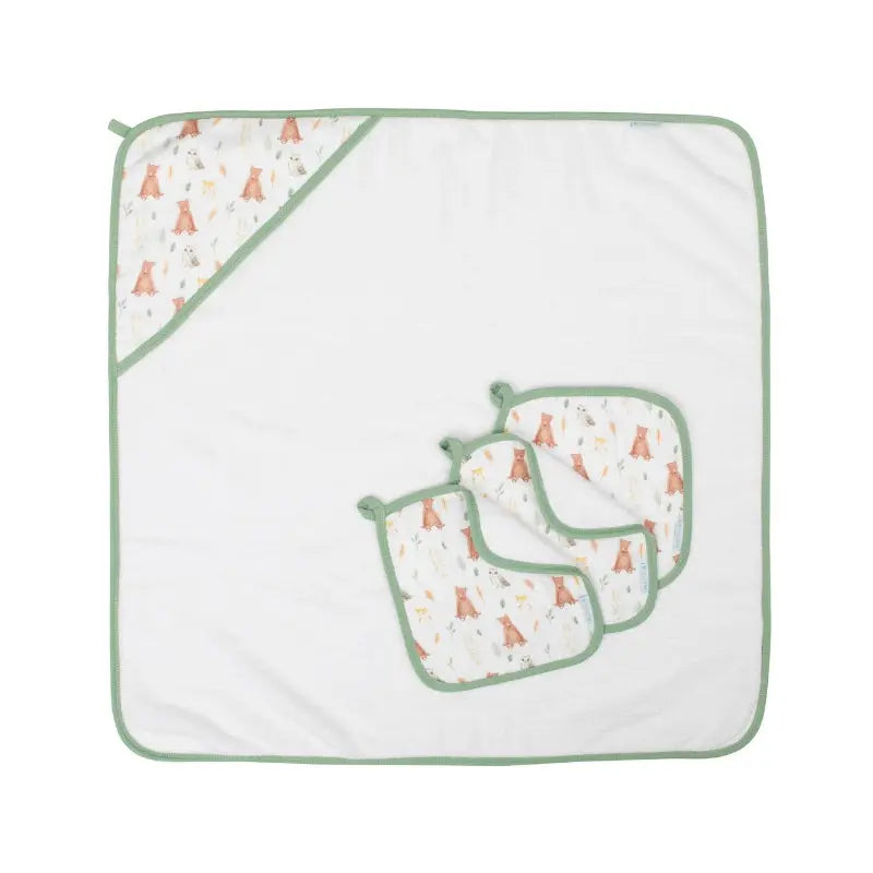 Organic wash cloths 3pk - Forest Friends
