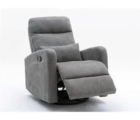Almitas Delphi Reclining Glider Chair - Charcoal