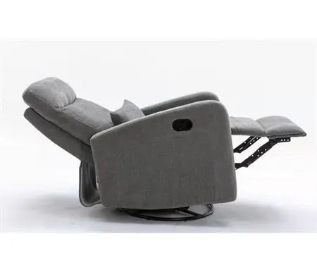 Almitas Delphi Reclining Glider Chair - Charcoal